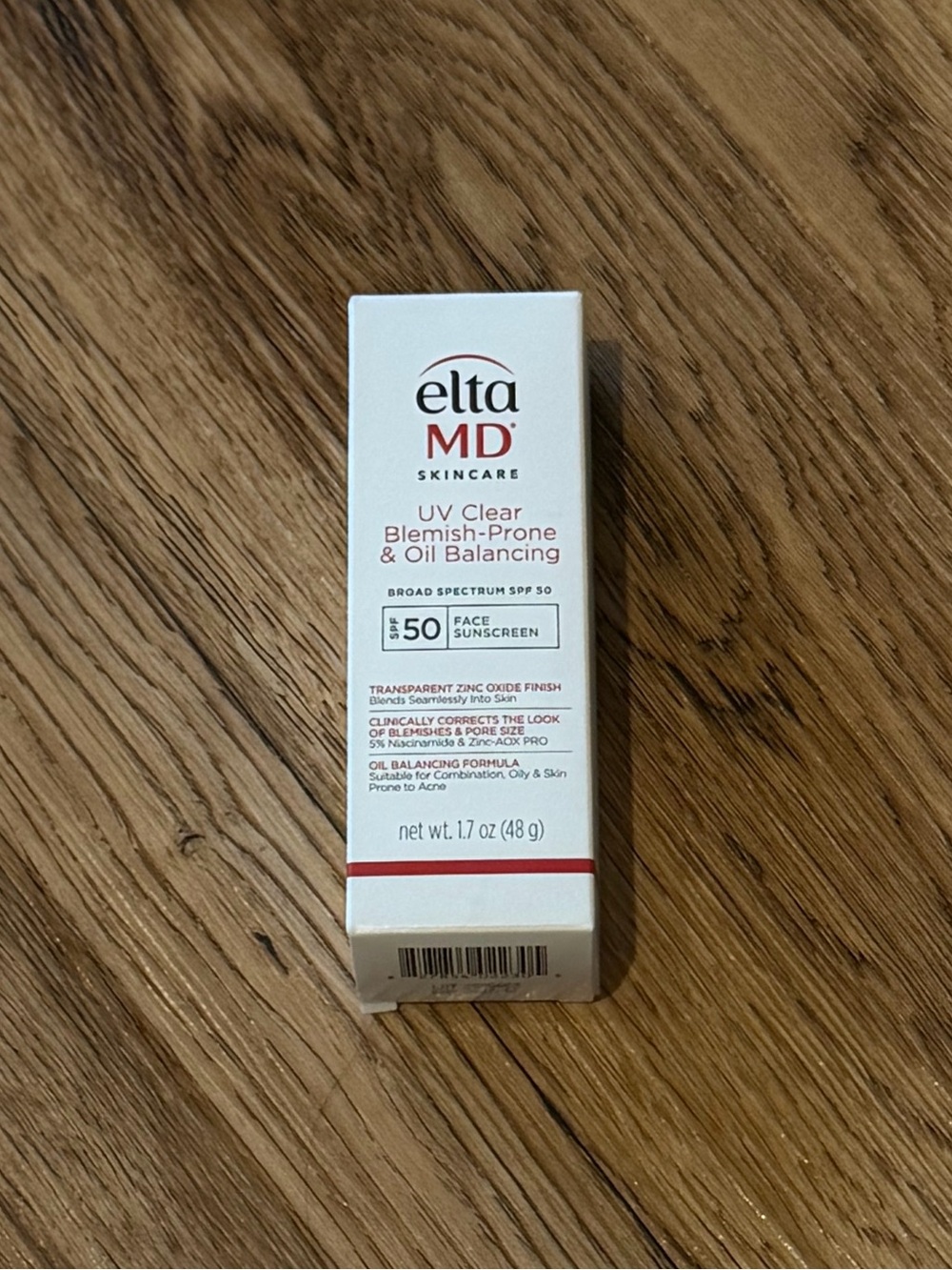 EltaMD UV Clear Blemish-Prone & Oil Balancing SPF 50 - 1.7 FL OZ